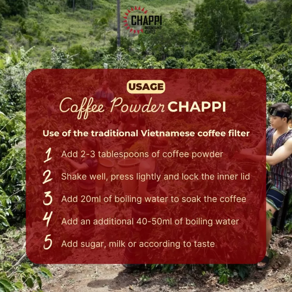 Chappi Robusta Drip Bag Coffee
